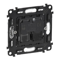 Розетка RJ11+RJ45 Кат.6 UTP,Valena IN'MATIC,753032