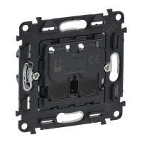 Розетка подвійна RJ45 Кат.6 UTP,Valena IN'MATIC,753043