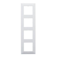 Рамка 4-постова, колір Білий, NILOE STEP 863194