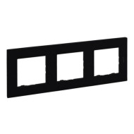 Рамка 3-постова, колір Чорний, NILOE STEP 863593