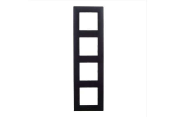Рамка 4-постова, колір Чорний, NILOE STEP 863594