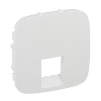 Лицьова панель розетки RJ11/RJ45 Білий,Valena ALLURE,755415
