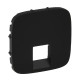 Лицьова панель розетки RJ11/RJ45 Антрацит,Valena ALLURE,755418