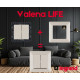 Лицьова панель розетки 2К Білий,Valena LIFE,754970