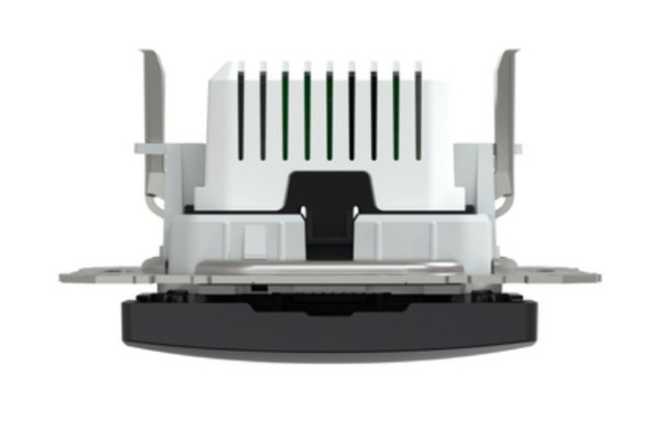 Розетка USB Sedna Design & Elements, тип A+C, 3 A, 21 Вт, чорний, SDD114405