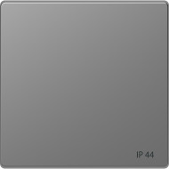 Клавіша IP44 до 1-клавішних вимикачів, Нержавіючая сталь, пластик, D-Life Merten MTN3304-6036