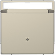 Накладка з карткою-ключем, Сахара, пластик, D-Life Merten MTN3854-6033