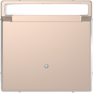 Накладка з карткою-ключем, Шампань, метал, D-Life Merten MTN3854-6051