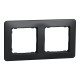 Рамка 2-постова, Чорний, Sedna Design SDD314802