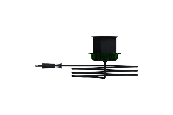 Розетка USB для зарядки в стіл, антрацит, Schneider Electric INS44009