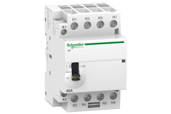 Контактор 63A 4НВ 220/240В ~50Гц ручне керування Schneider Electric A9C21864