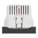 Розетка USB 2.0 зарядна подвійна, 2.4А,  A+C, 2 модуля, антрацит, Unica NEW NU301854