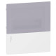 Щит MINI PRAGMA 1ряд/8 модулів, внутрішній, димчасті дверцята Schneider Electric MIP22108T