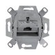 Розетка комп'ютерна RJ45, кат 6а ISO, механізм, Merten MTN4530-0000