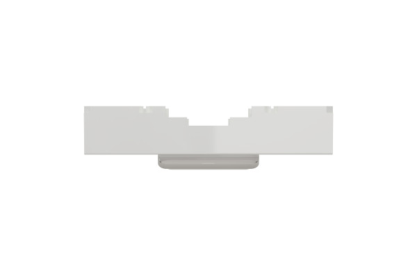 RJ45 накладка 2 модуль, Білий, NU941118