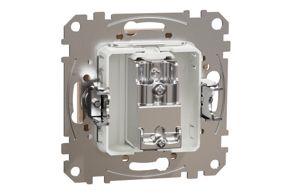 Розетка TV кінцева, 4дБ, Бежевий, Sedna Design SDD112471
