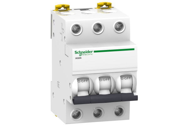 Автоматичний вимикач iK60N 3P 6A B Schneider Electric A9K23306