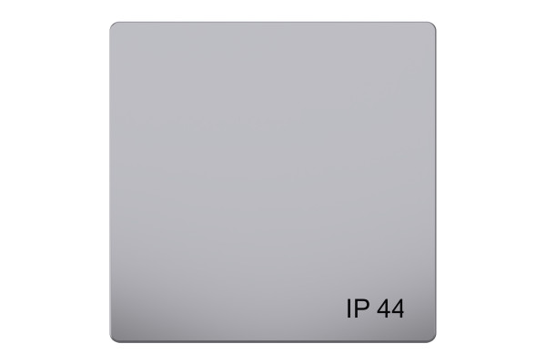 Клавіша IP44 до 1-клавішних вимикачів, Нержавіючая сталь, пластик, D-Life Merten MTN3304-6036