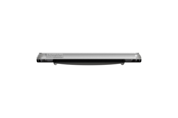 Рамка 1-постова, Чорне скло, Sedna Elements SDD361801