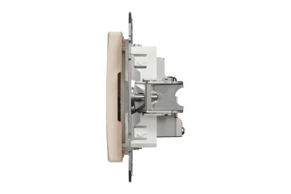 Розетка TV кінцева, 4дБ, Бежевий, Sedna Design SDD112471