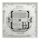 Розетка USB, 2 виходи, тип А+С 2,4А, Білий, Asfora EPH2700321