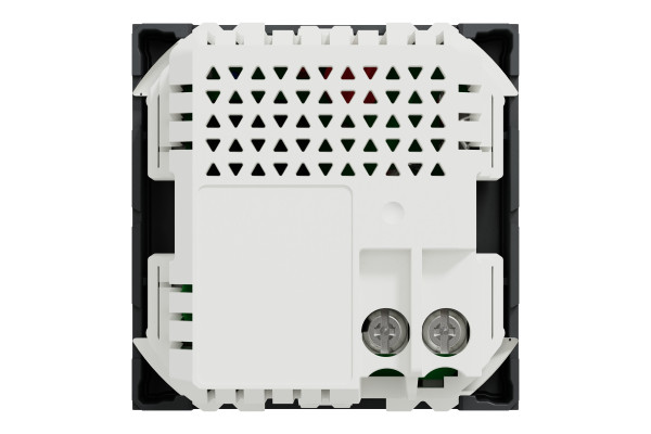 Розетка USB 2.0 зарядна подвійна, 2.4А,  A+C, 2 модуля, антрацит, Unica NEW NU301854