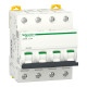 Автоматичний вимикач iC60N 4P 4A D Schneider Electric A9F75404