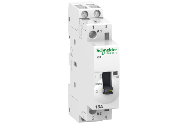 Контактор 16A 2НВ 230/240В ~50Гц ручне керування Schneider Electric A9C23712