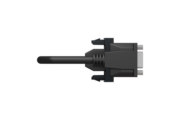 Розетка HD15 female (VGA) 1 модуль, антрацит, Unica NEW NU343254