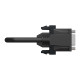 Розетка HD15 female (VGA) 1 модуль, антрацит, Unica NEW NU343254