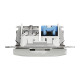 Комп'ютерна розетка RJ45+TV, кат. 6, неекр. UTP, Білий, Sedna Design SDD111469T