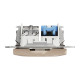 Комп'ютерна розетка RJ45+TV, кат. 6, неекр. UTP, Бежевий, Sedna Design SDD112469T
