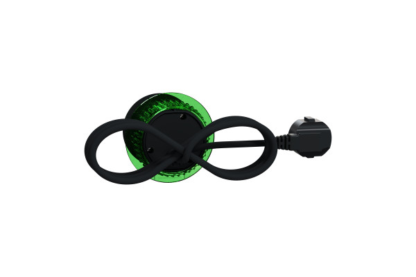 Розетка в стіл 220в з USB тип А, антрацит, Schneider Electric INS44005