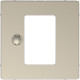 Центр. плата для мех-ма універс. терморегулятора з сенсорним екраном, Сахара, пластик, D-Life Merten MTN5775-6033