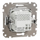 Розетка USB подвійна А+C, 2.4А, 230В, Алюміній, Sedna Design SDD113402