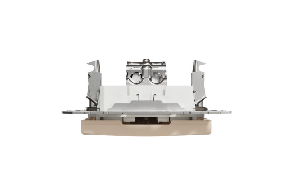 Розетка TV кінцева, 4дБ, Бежевий, Sedna Design SDD112471