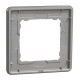 Рамка 1-постова, Чорне скло, Sedna Elements SDD361801