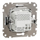 Розетка USB подвійна А+C, 2.4А, 230В, Чорний, Sedna Design SDD114402
