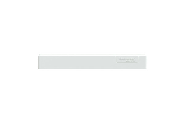 Рамка 1 постова, Білий лотос, пластик, D-Life Merten MTN4010-6535