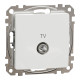 Розетка TV кінцева, 4дБ, Білий, Sedna Design SDD111471
