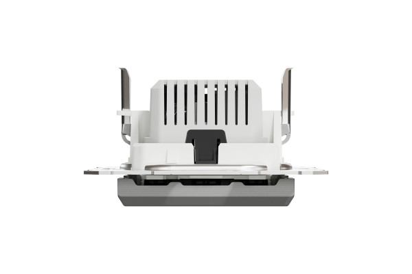 Розетка USB, 2 виходи, тип А+С 2,4А, Алюміній, Asfora EPH2700361