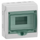 Щит розподільний MUREVA з дод. клемниками, 200х195х112, 8мод. Schneider Electric 13443