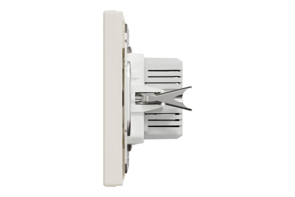 Розетка USB, 2 виходи, тип А+С 2,4А, Кремовий, Asfora EPH2700323