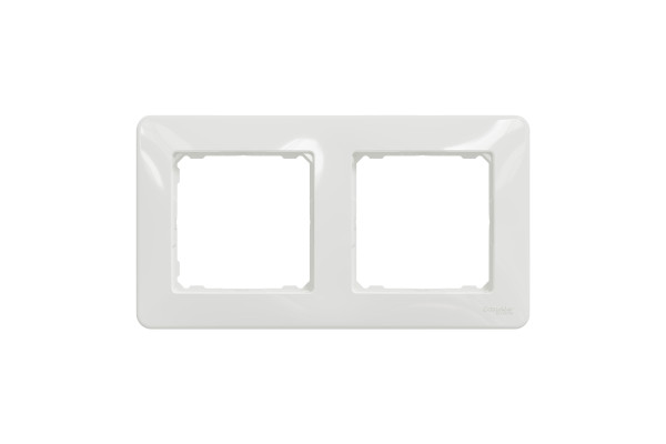 Рамка 2-постова, Білий, Sedna Design SDD311802
