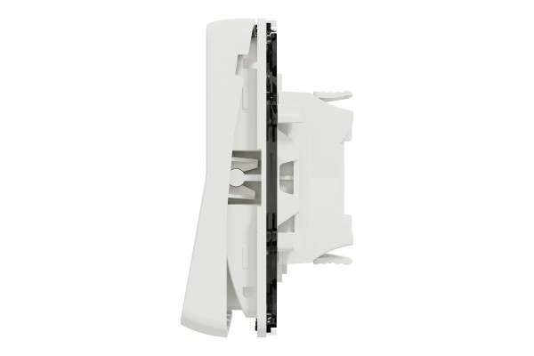 Двоклавішний перемикач, IP55, сх.6+6, поверх. монтаж, білий, Mureva Styl MUR39022