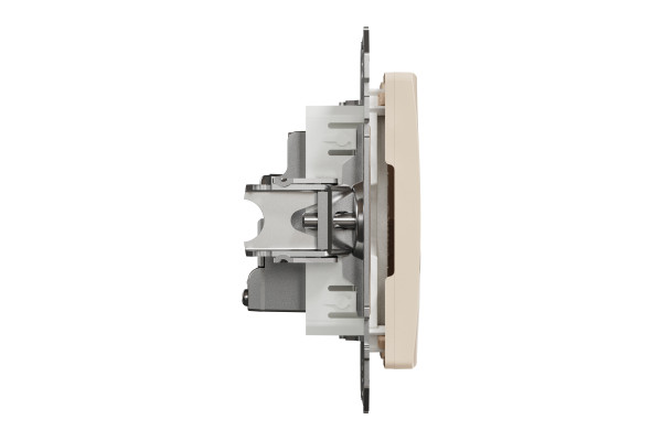 Розетка TV кінцева, 4дБ, Бежевий, Sedna Design SDD112471