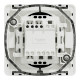 Двоклавішний перемикач, IP55, сх.6+6, поверх. монтаж, білий, Mureva Styl MUR39022