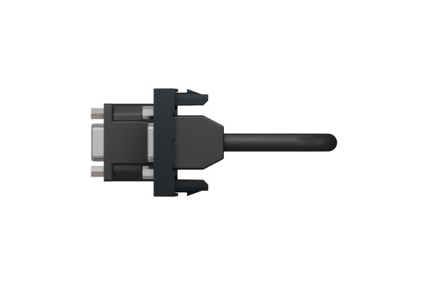 Розетка HD15 female (VGA) 1 модуль, антрацит, Unica NEW NU343254