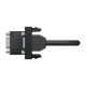 Розетка HD15 female (VGA) 1 модуль, антрацит, Unica NEW NU343254