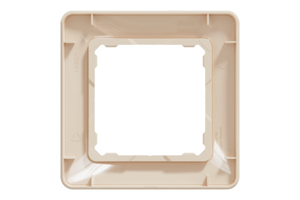 Рамка 1-постова, Бежевий, Sedna Design SDD312801